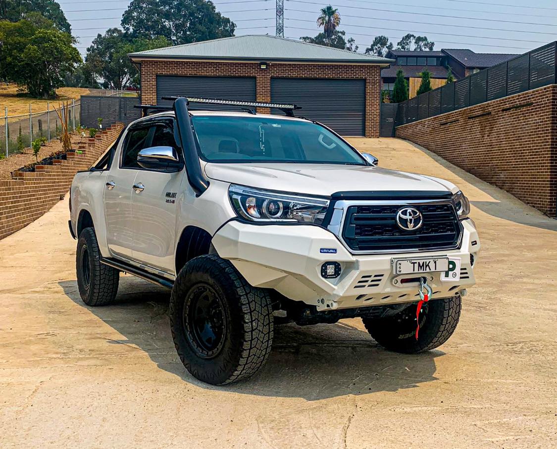 Toyota Hilux Rocco 2018 - Rival Aluminum Front Bumper