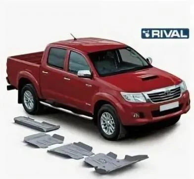 Rival Aluminum UVP Kit - Toyota Hilux Vigo