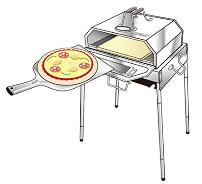 ONOE Compact Pizza Oven Set / ONOE Barbecue Range CR-S STAINLESS